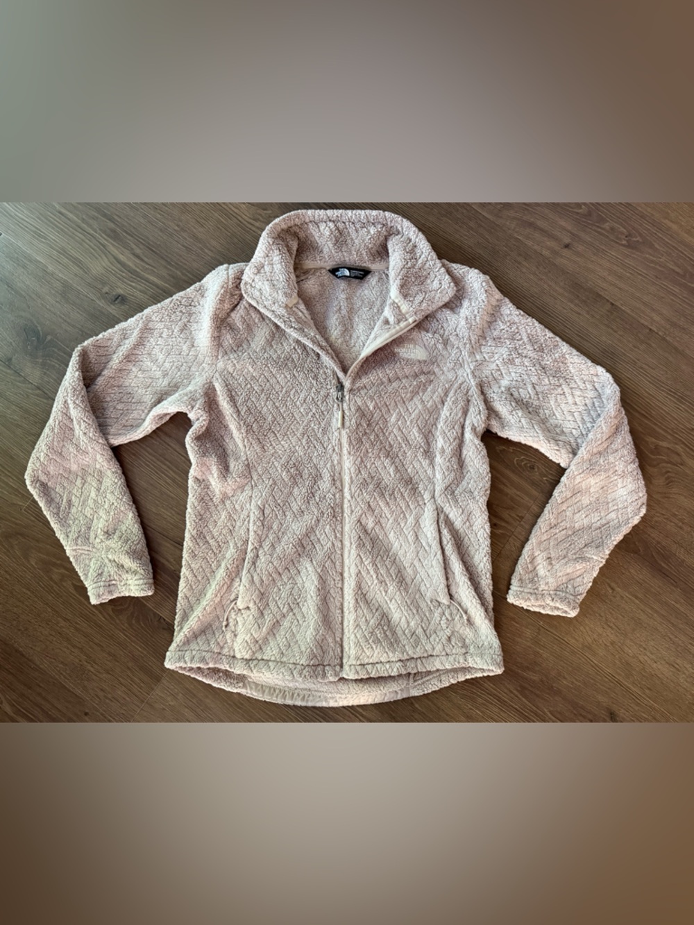 The North Face Osito Fleece Jacket Women's Size S Beige Tan